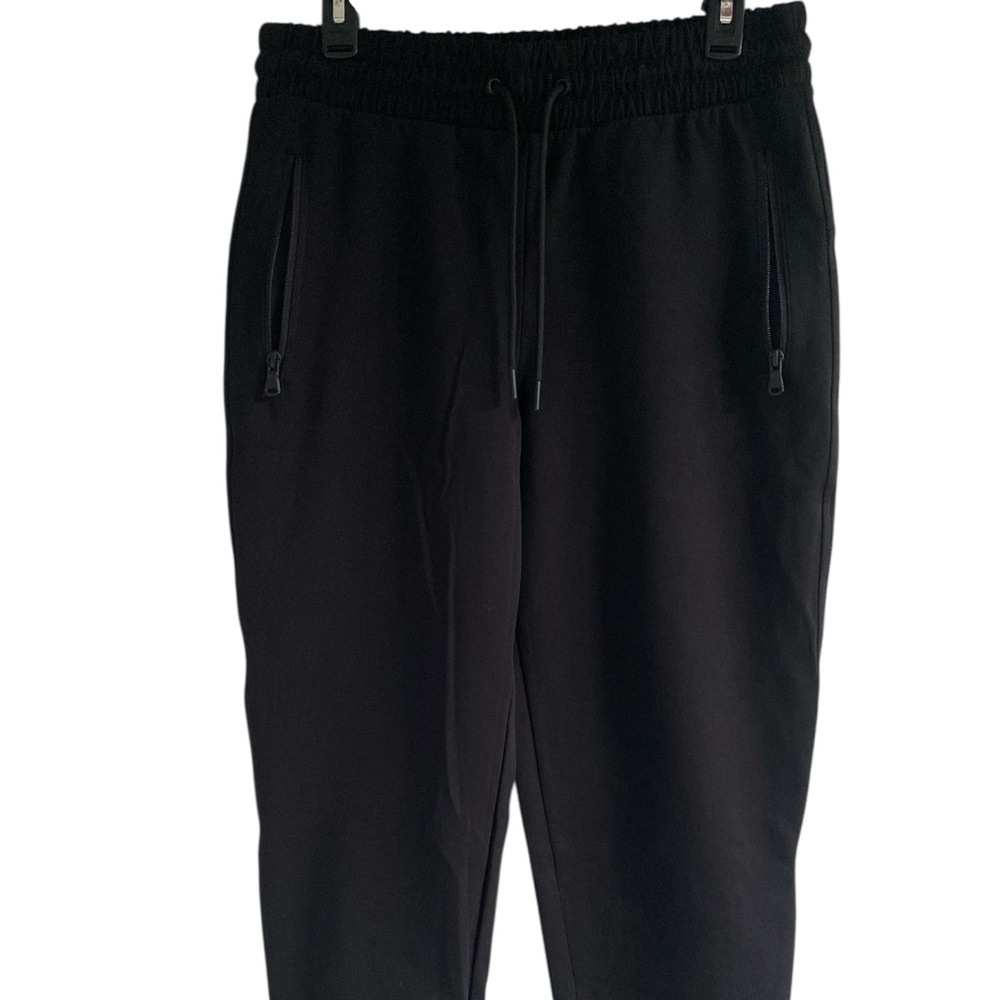 Old Navy Women’s Active Dynamic Fleece Black High Rise Joggers